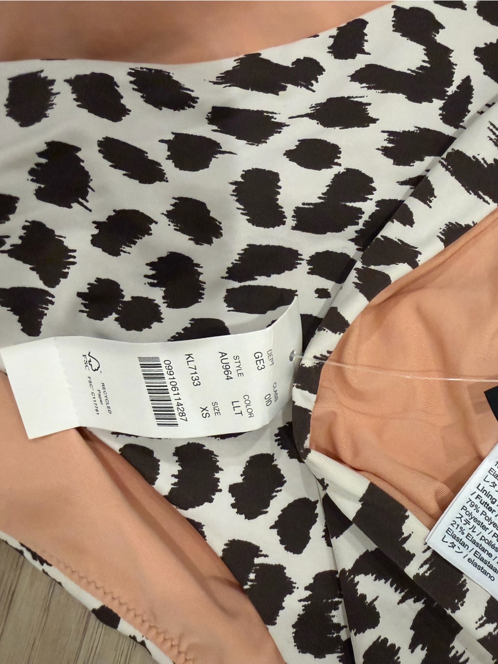 J.Crew Leopard Print Bikini Set - Picture 6 of 6